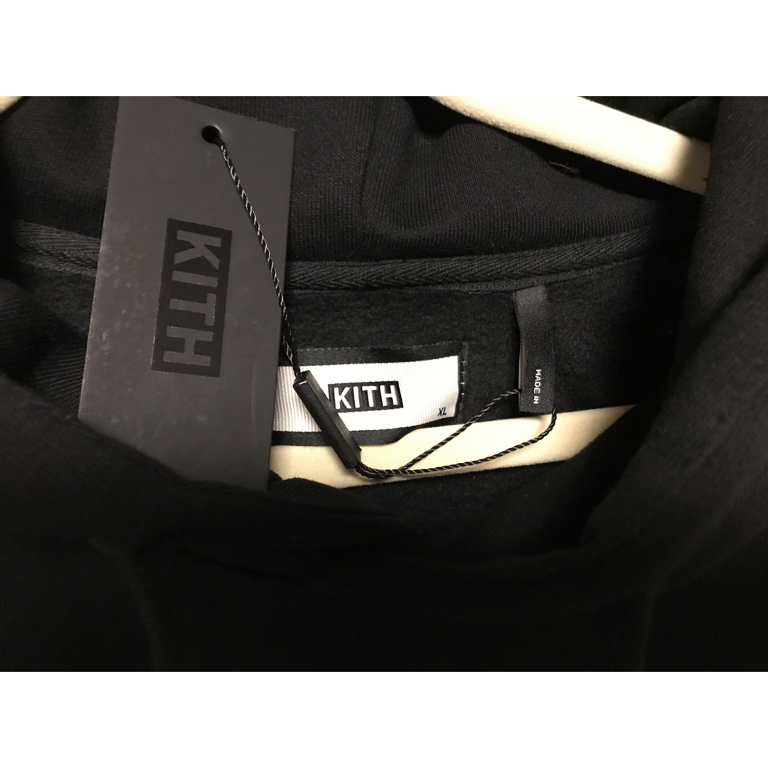 kith キス パーカー 黒 XL
