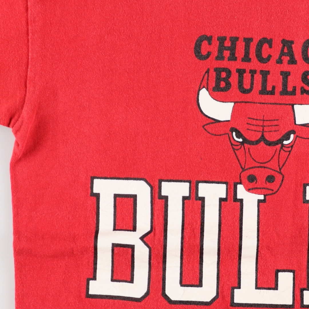 80年代 チャンピオン Champion トリコタグ NBA CHICAGO BULLS シカゴブルズ スポーツプリントTシャツ USA製 メンズM ヴィンテージ /eaa338497