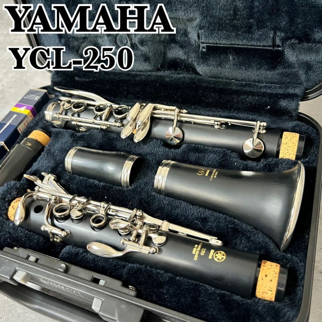 国内正規□ 【未使用に近い品】YAMAHA クラリネット YCL-250