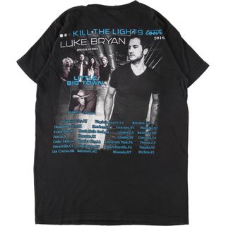 ギルダン GILDAN LUKE BRYAN ルークブライアン 両面プリント バンドTシャツ バンT メンズM /eaa356032