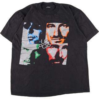 Bay Island LUKE BRYAN ルークブライアン 両面プリント バンドTシャツ バンT メンズM /eaa352086ブラック系黒色柄