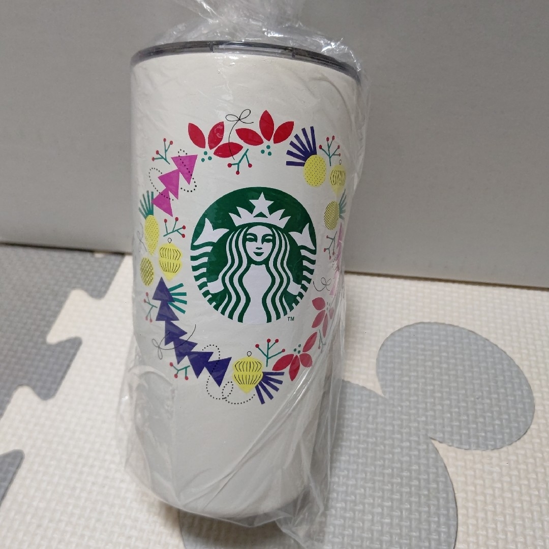 Starbucks - スタバ ホリデー 2021 ステンレスタンブラー ホワイトリース 473ml