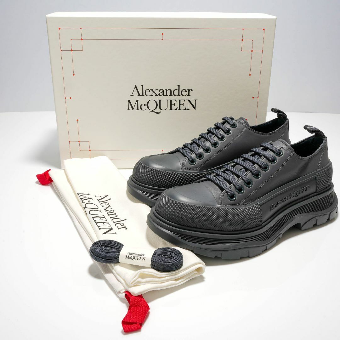 新品 Alexander McQueen Tread Slick ロー 42