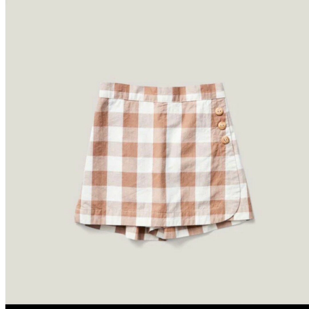 キッズ/ベビー/マタニティ【専用】soor ploom 6y Olive Skort Gingham