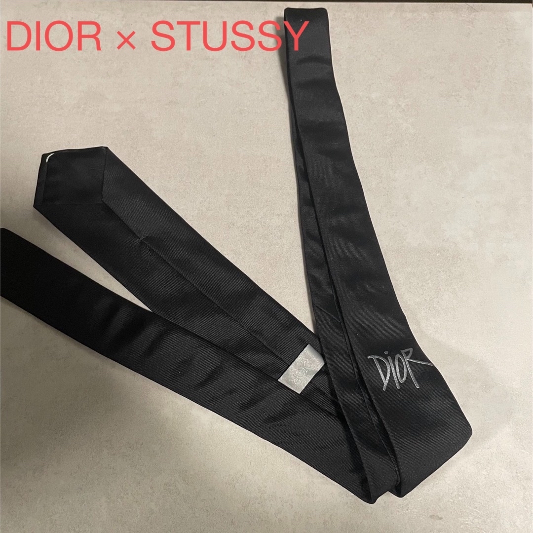 DIOR × STUSSY 希少　コラボ　ネクタイ