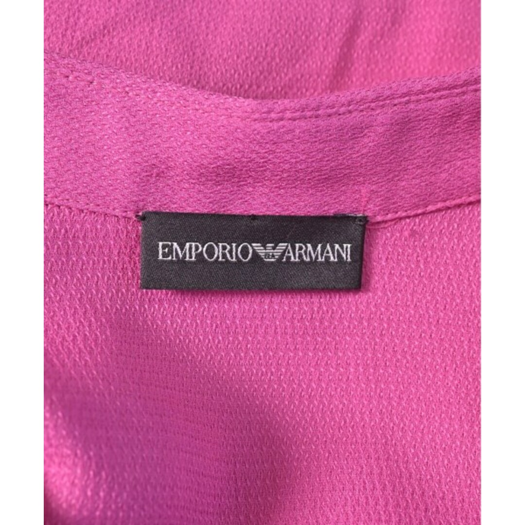 EMPORIO ARMANI カジュアルシャツ 44(L位) ピンク 【古着】【中古】