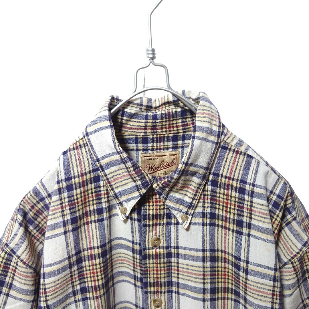 WOOLRICH(ウールリッチ)の【WOOLRICH】90's VINTAGE チェックシャツ A-1075 メンズのトップス(シャツ)の商品写真