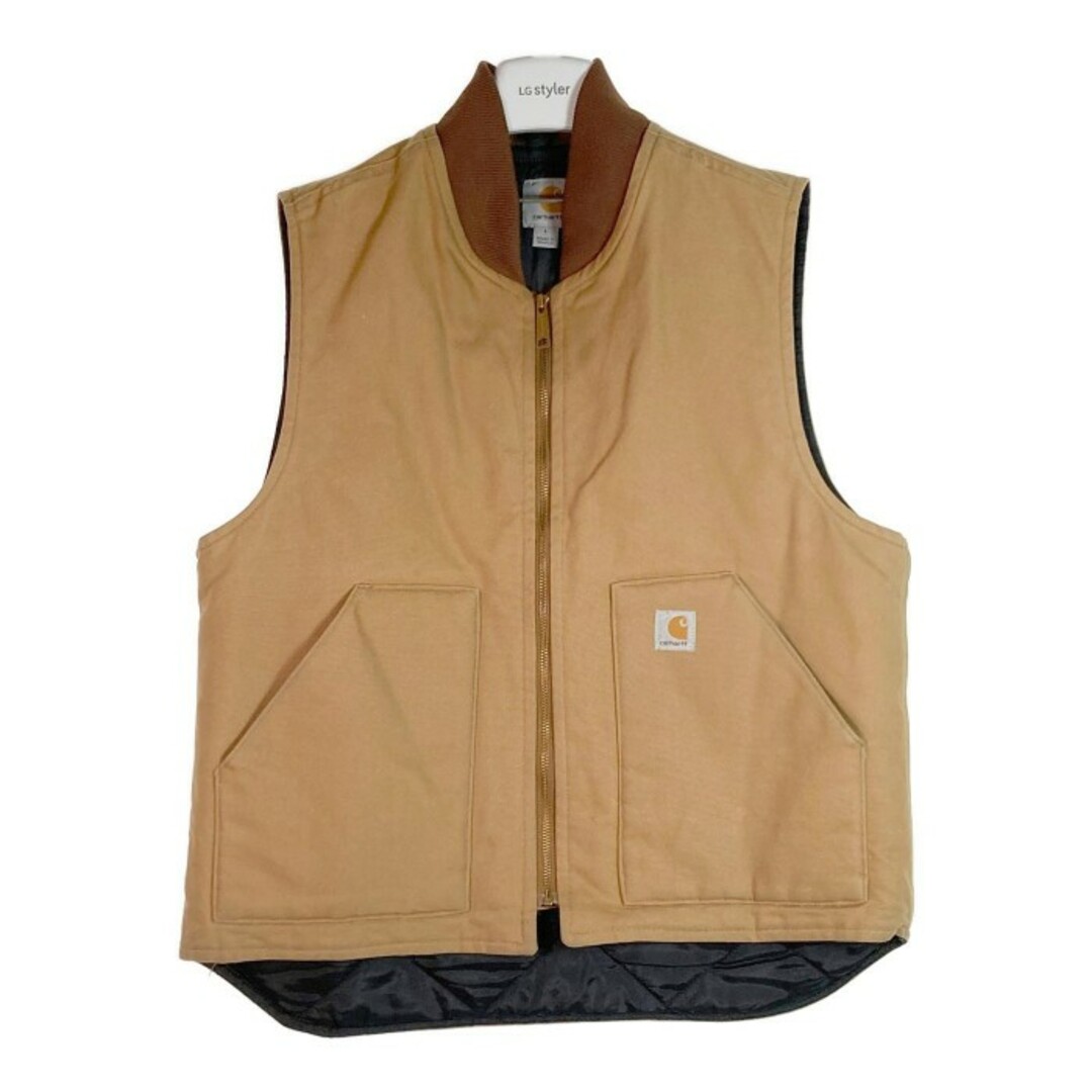 USA製 80s carhartt カーハート ダック地 中綿ベスト