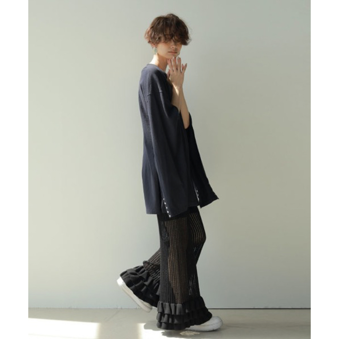 ETRE TOKYO - ETRETOKYO メッシュニットパンツの通販 by こむぎ's shop