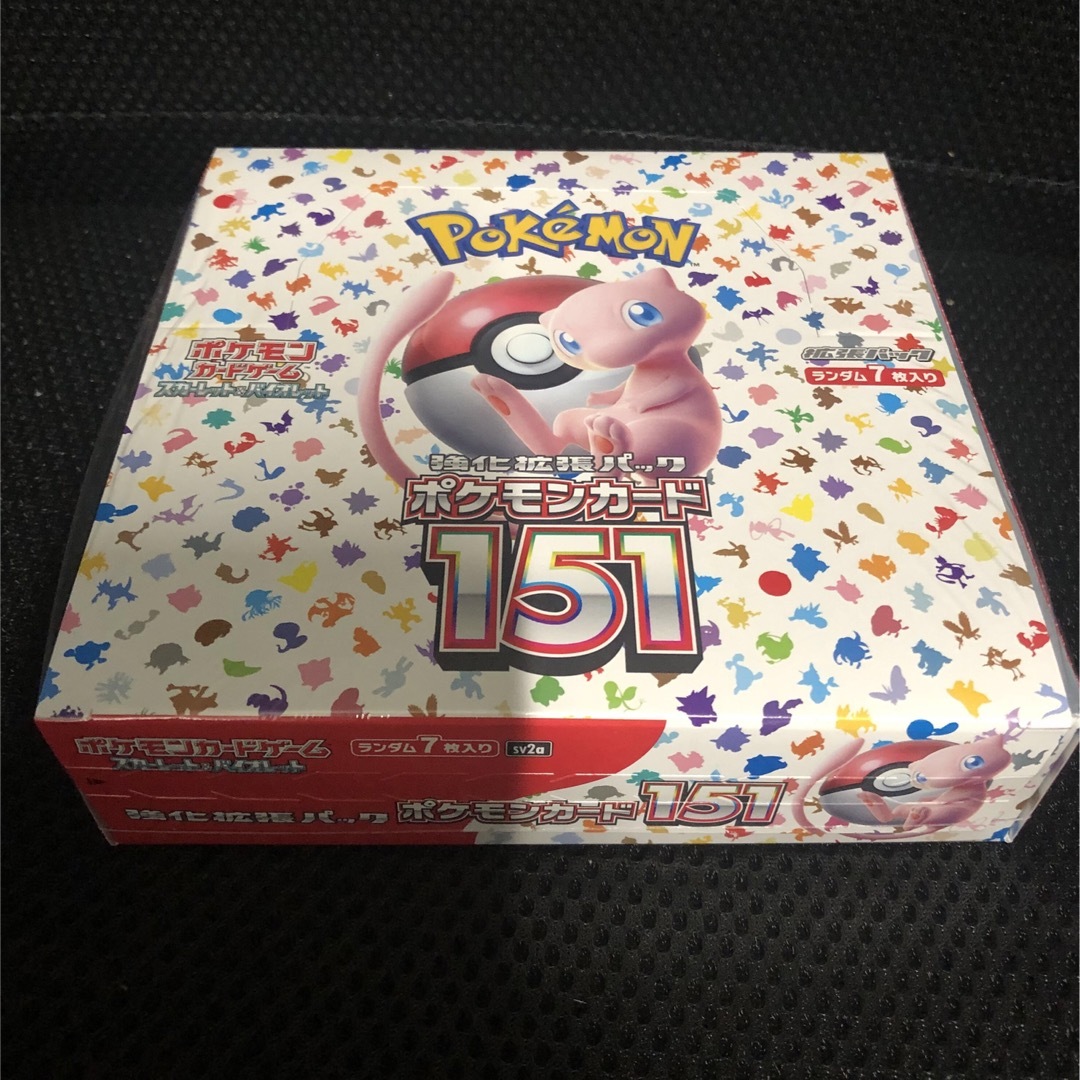 ポケモンカードゲーム151 BOX シュリンク付