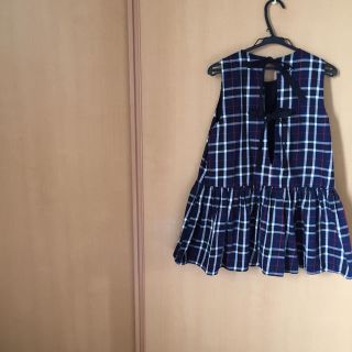 ザラ(ZARA)のザラ チェックチュニック(ミニワンピース)