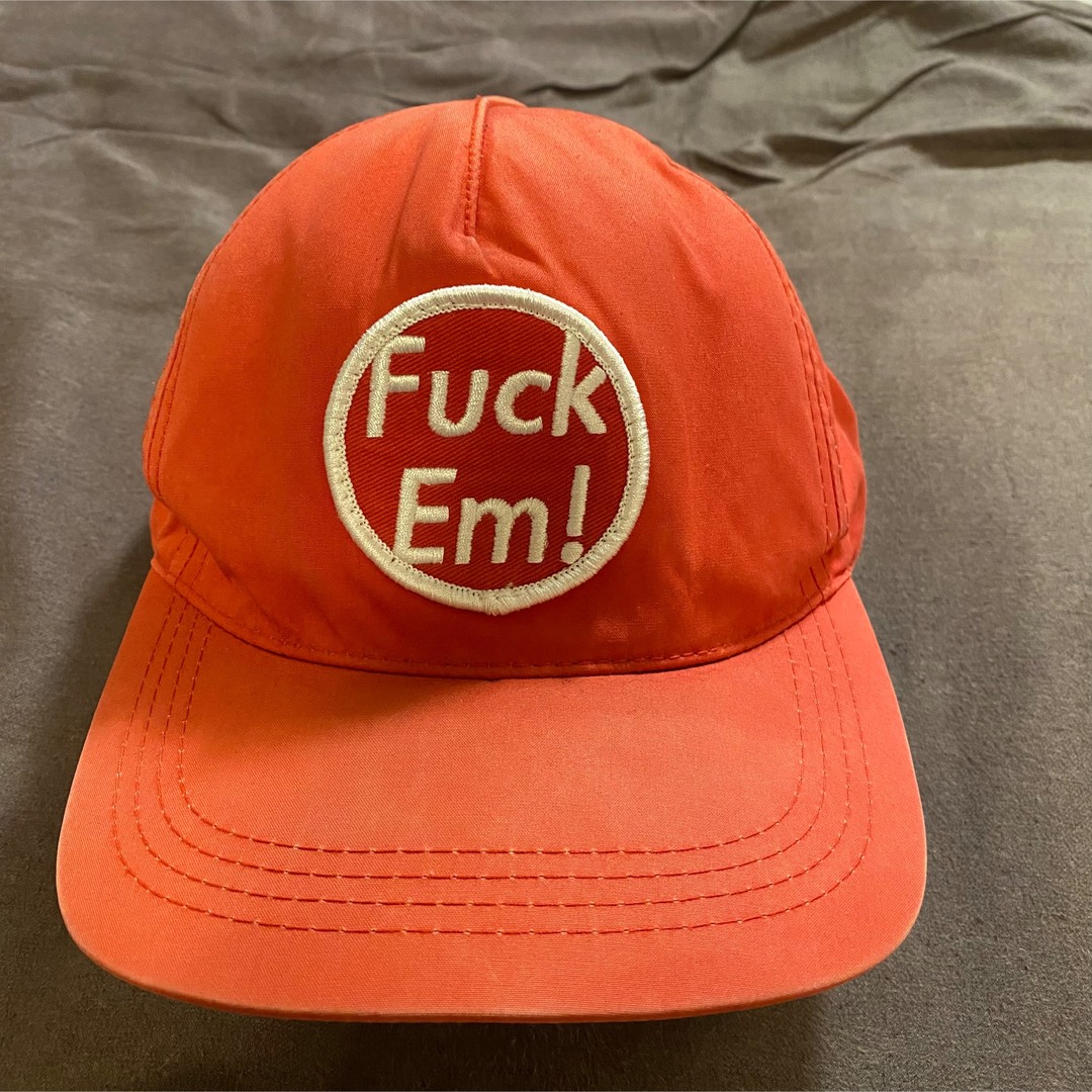 2008年製　supreme FUCK'EM キャップ