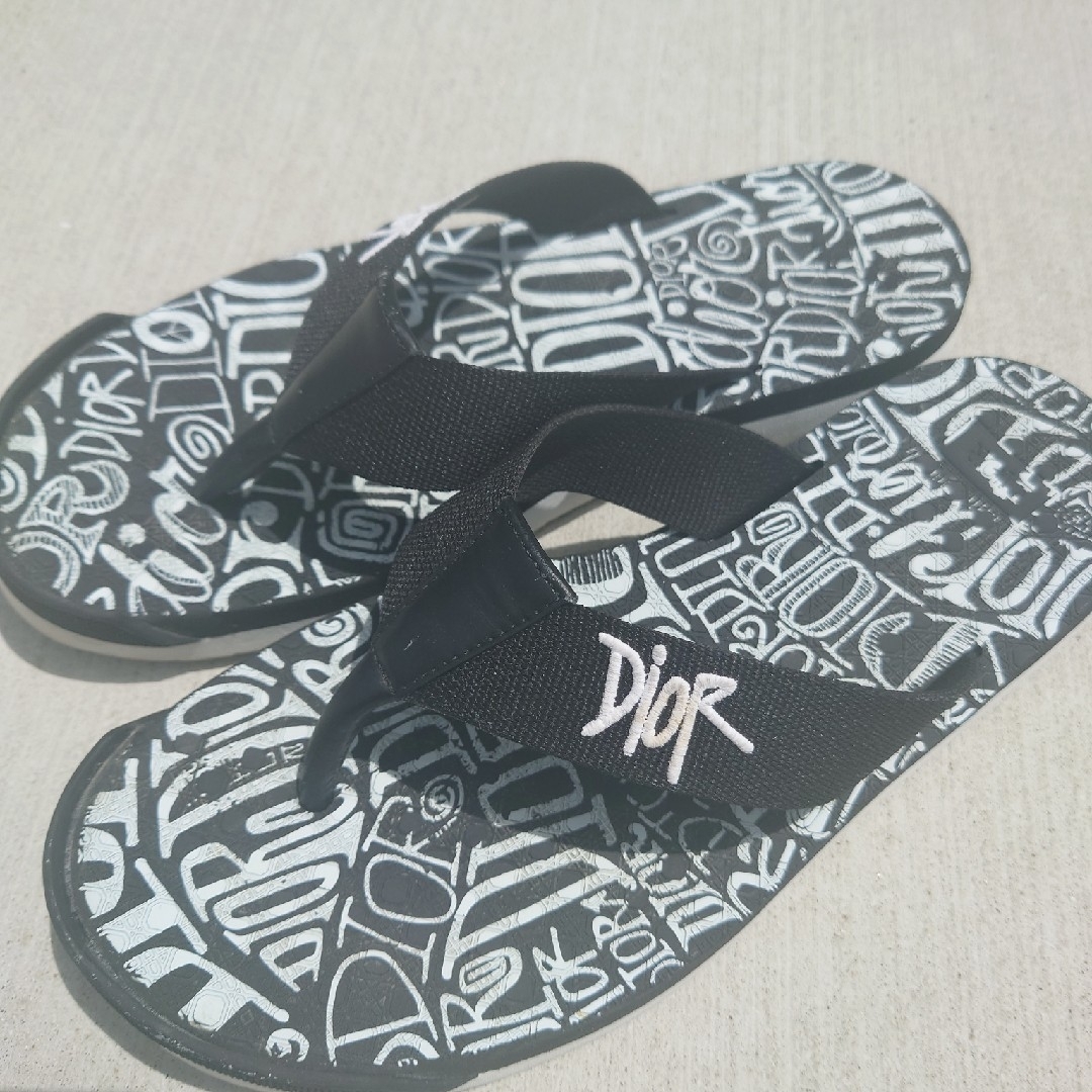 Dior x Stussy ビーチサンダル ディオール ステューシー