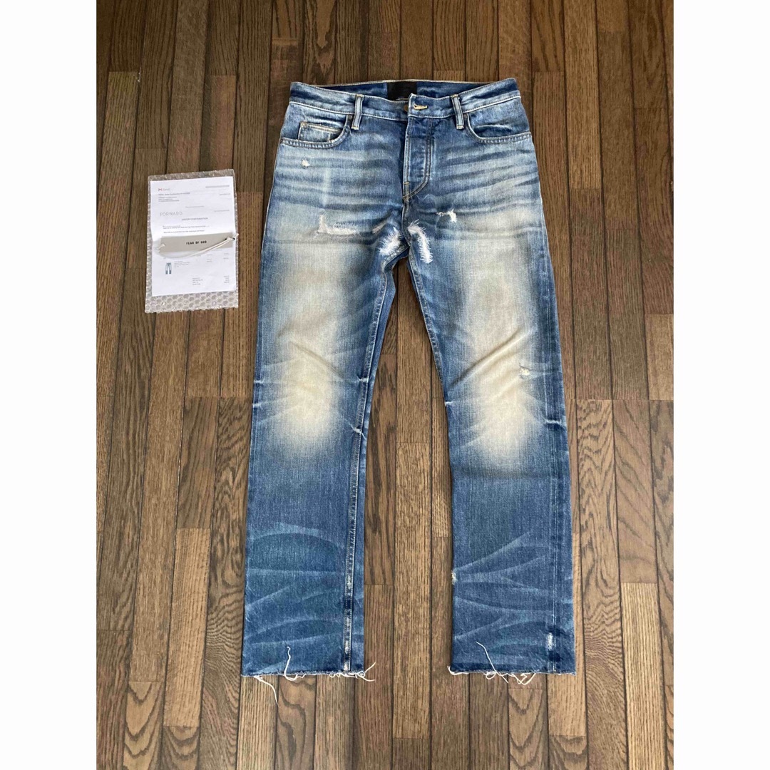 FEAR OF GOD 7th 3 year vintage jeans デニム