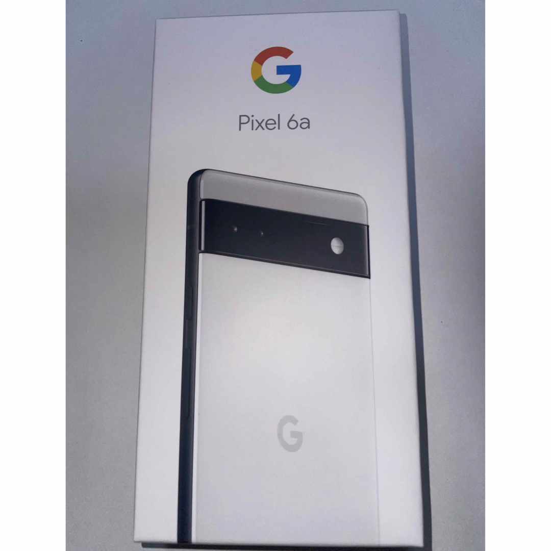 Google Pixel(グーグルピクセル)のgoogle pixel 6a 128gb 新品未使用品　chalk ホワイト スマホ/家電/カメラのスマートフォン/携帯電話(スマートフォン本体)の商品写真