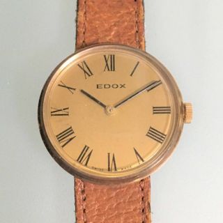 ※値下げ【美品】EDOX エドックス 自動巻き 腕時計 高級