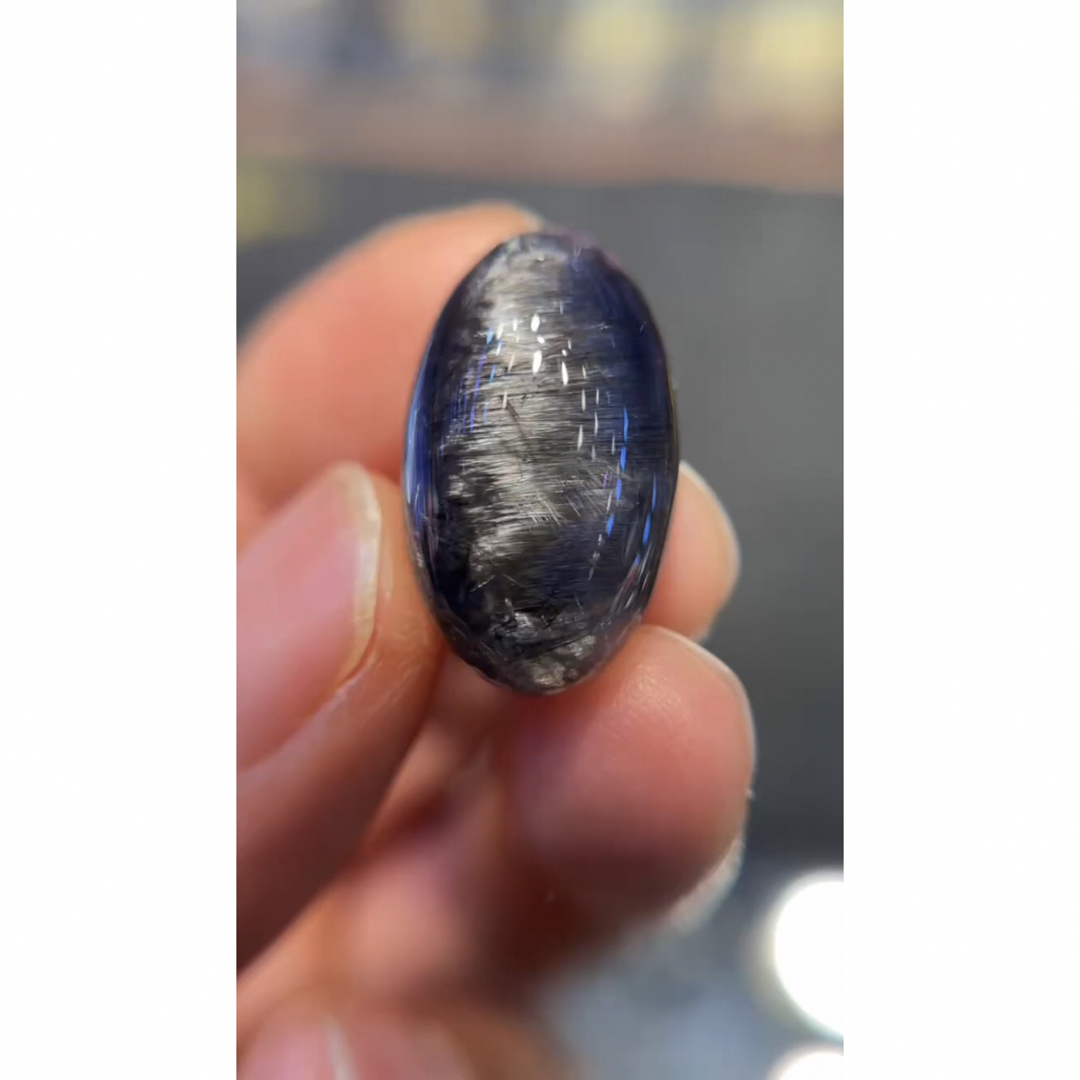 ⭐︎【高級】プラチナタイチンルチルクォーツ ルース 23.2g - 各種パーツ ⭐︎【高級】プラチナタイチンルチルクォーツ ルース