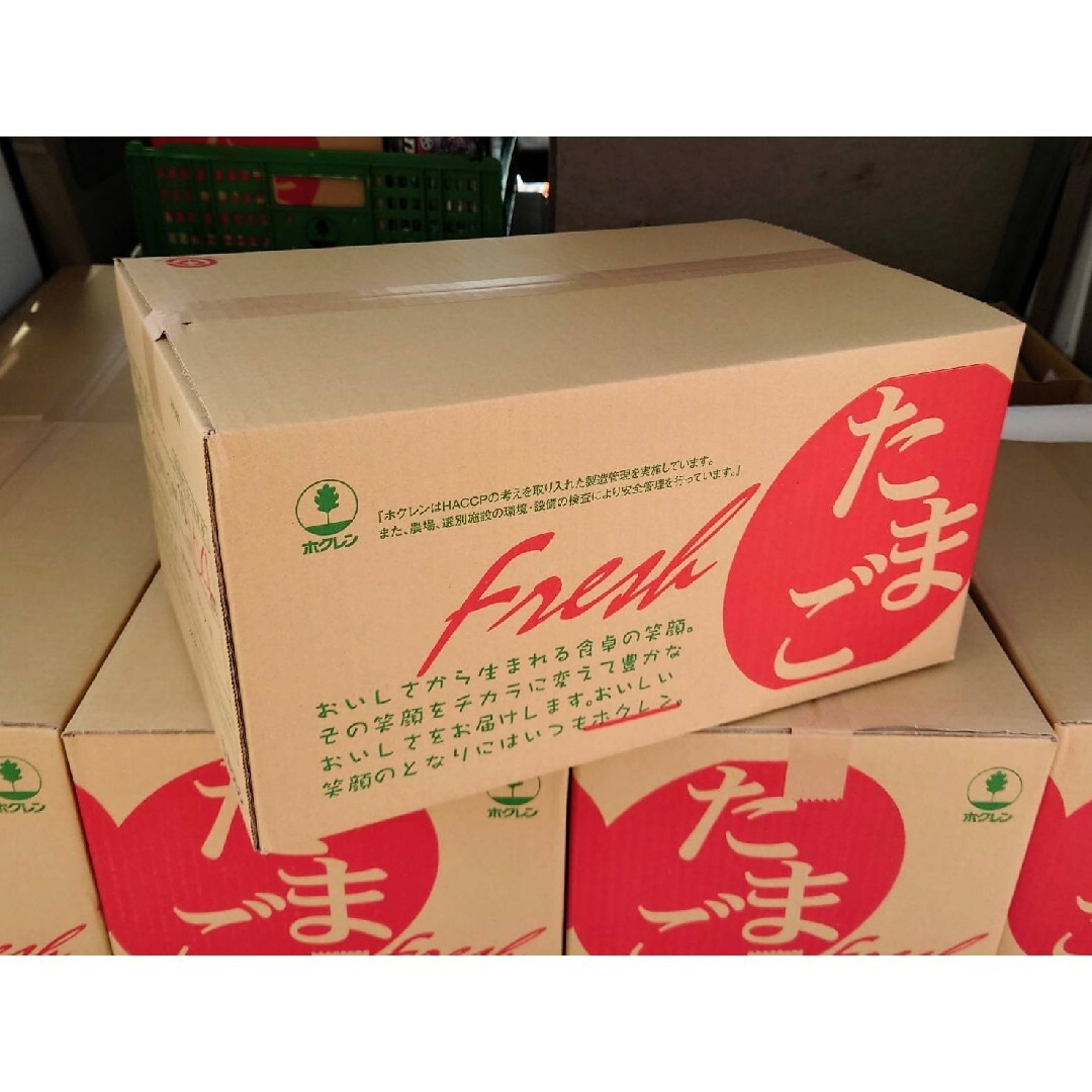 北海道産 玉子 赤玉Mサイズ10キロ 鶏卵