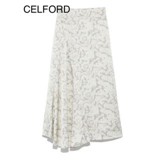 セルフォード(CELFORD)のCELFORD 壁紙プリントスカート(ロングスカート)