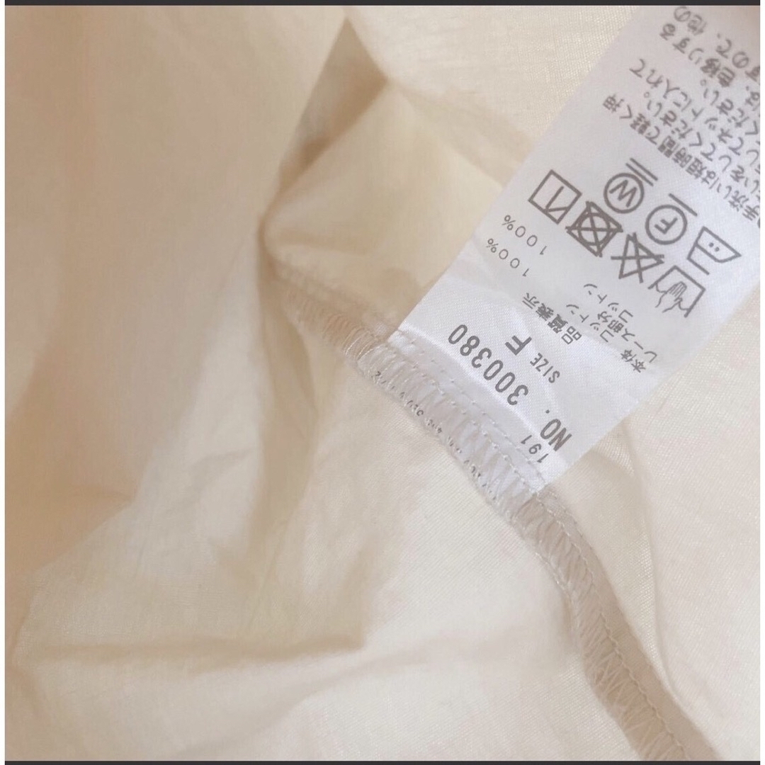 コットンブラウス freeサイズ レディースのトップス(シャツ/ブラウス(半袖/袖なし))の商品写真