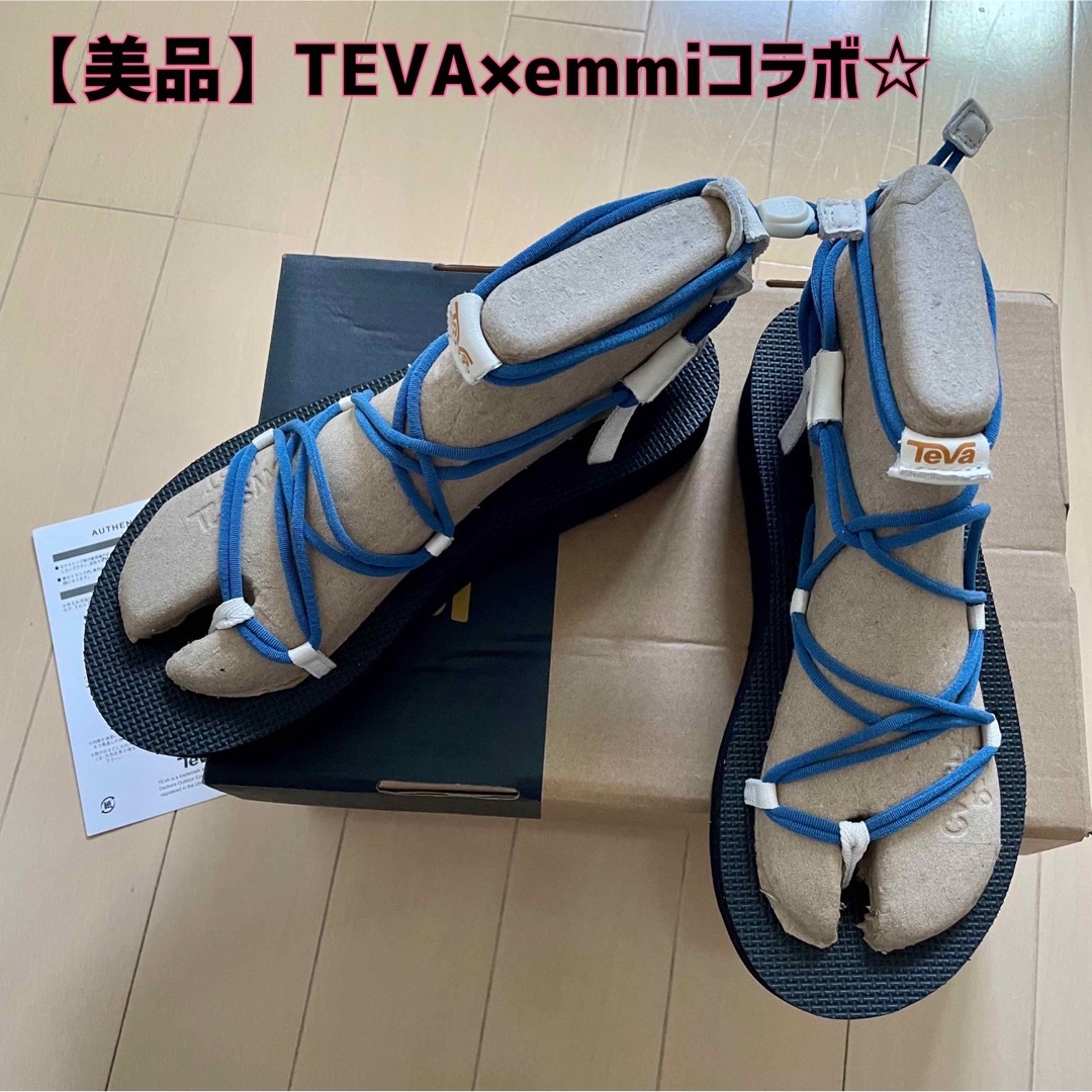 【美品】TEVA×emmiコラボ☆MIDFORM INFINITY 23