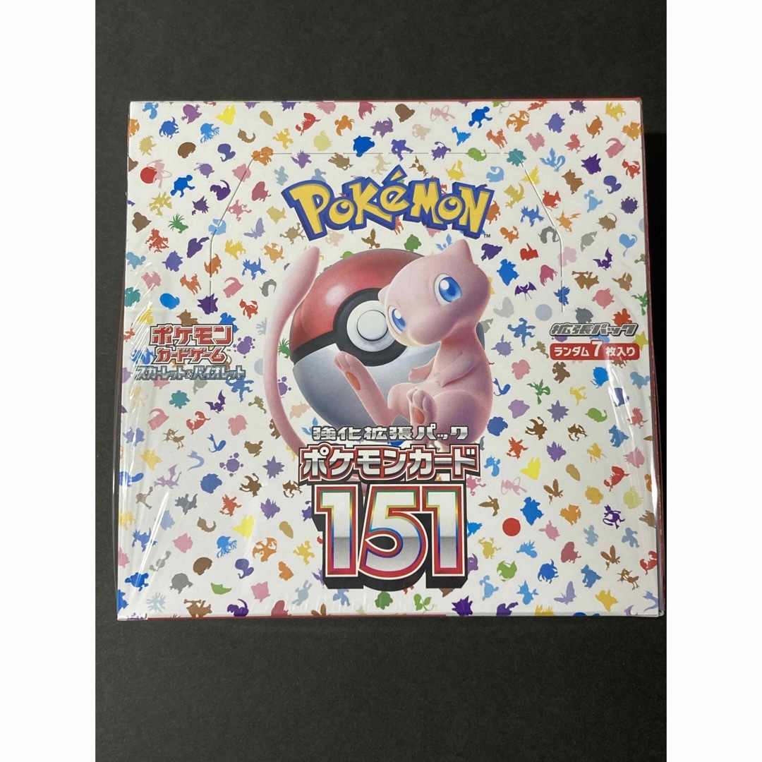 購入ファッション ポケモンカード151BOXシュリンク付き エンタメ