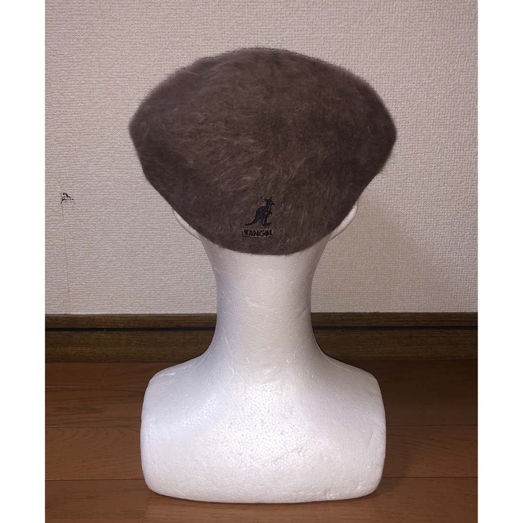 KANGOL(カンゴール)のM 良品 KANGOL Furgora 504 ファー ハンチング ベレー帽 茶 メンズの帽子(ハンチング/ベレー帽)の商品写真