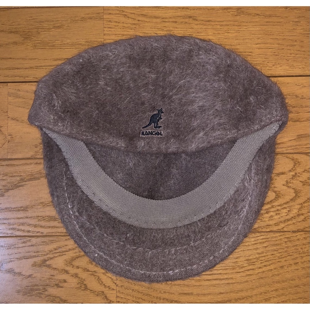 KANGOL(カンゴール)のM 良品 KANGOL Furgora 504 ファー ハンチング ベレー帽 茶 メンズの帽子(ハンチング/ベレー帽)の商品写真