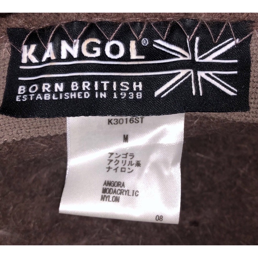 KANGOL(カンゴール)のM 良品 KANGOL Furgora 504 ファー ハンチング ベレー帽 茶 メンズの帽子(ハンチング/ベレー帽)の商品写真