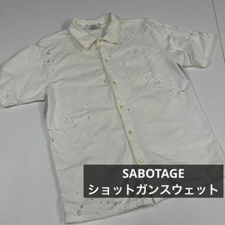 sabotage - SABOTAGE サボタージュ ショットガンスウェット シャツ
