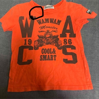ワムワム(WAMWAM)の#2645 110cm 半袖　Tシャツ　ワムワム　wamwam バイク(Tシャツ/カットソー)
