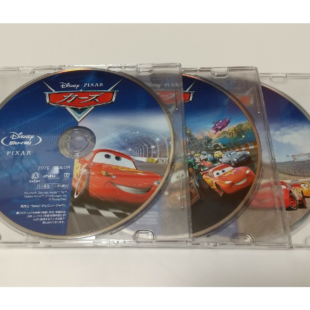 Disney - カーズ 3作品セット ブルーレイディスクの通販 by j ...