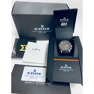 エドックス(EDOX)の箱付 EDOX エドックス クラスワン クロノオフショア自動巻き 45mm(腕時計(アナログ))