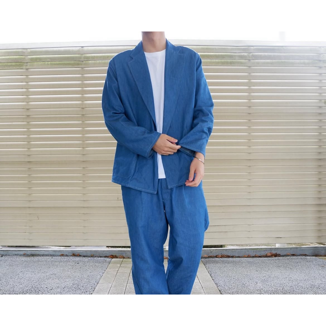 blurhms - 美品【21SS】blurhms Light oz Denim セットアップの blurhms - 美品【21SS】blurhms Light oz Denim セットアップの