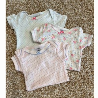 プチバトー(PETIT BATEAU)のプチバトー　半袖ボディ(肌着/下着)