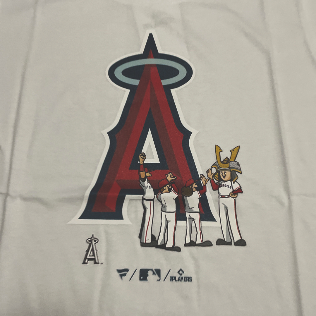 エンジェルス応援❗️MLB公式 "ANGELS"ロゴTシャツ