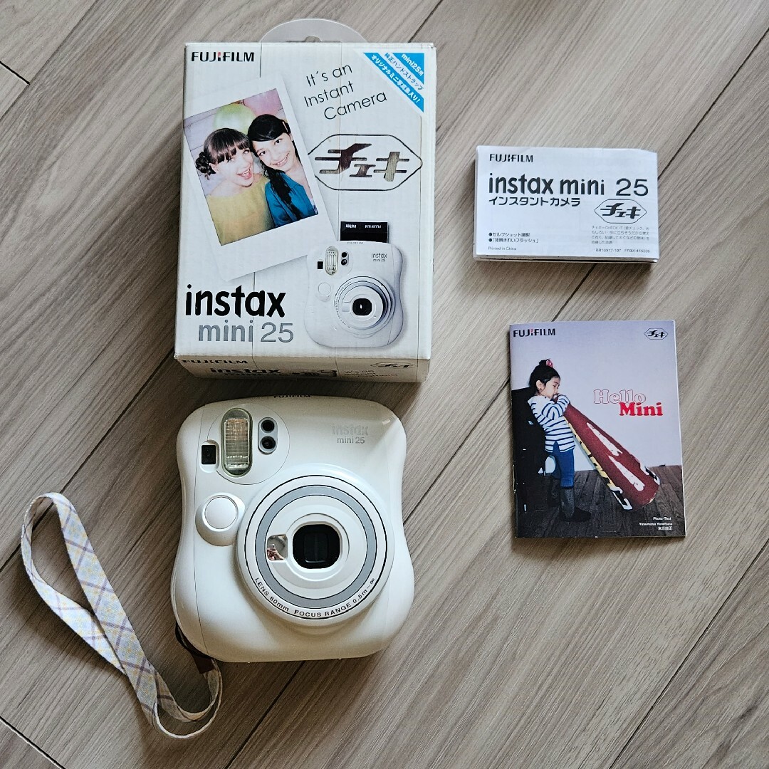 【美品】チェキ instax mini 25  インスタントカメラ