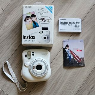 インスタントカメラ チェキ instax mini25 「WALNUT」