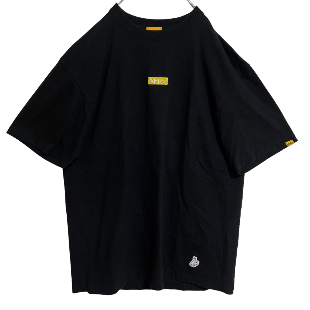 #FR2(エフアールツー)の【希少】FR2 Tシャツ カットソー 半袖 黒 L 大阪限定 阪神 メンズのトップス(Tシャツ/カットソー(半袖/袖なし))の商品写真