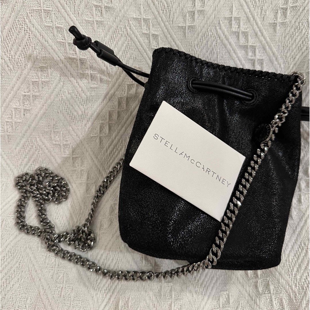 Stella McCartney(ステラマッカートニー)の【ほぼ新品】ステラマッカートニー 全 ブラック レディースのバッグ(ショルダーバッグ)の商品写真
