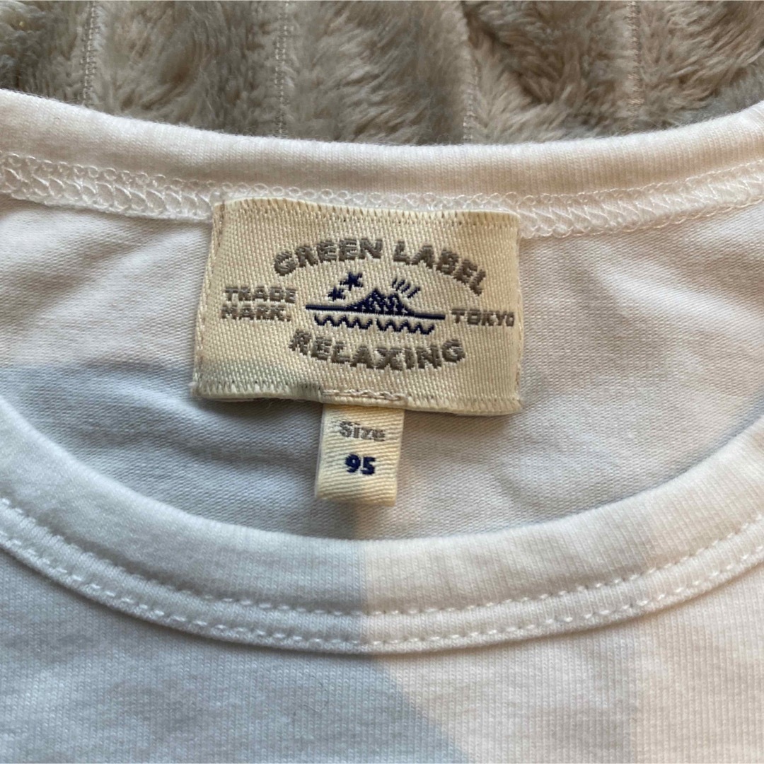 UNITED ARROWS green label relaxing(ユナイテッドアローズグリーンレーベルリラクシング)のグリーンレーベルリラクシング　Tシャツ キッズ/ベビー/マタニティのキッズ服女の子用(90cm~)(Tシャツ/カットソー)の商品写真