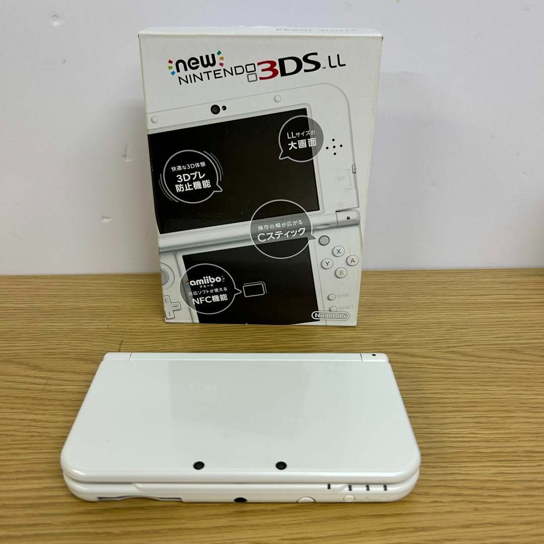 Newニンテンドー3DS LL パールホワイト - 家庭用ゲーム機本体