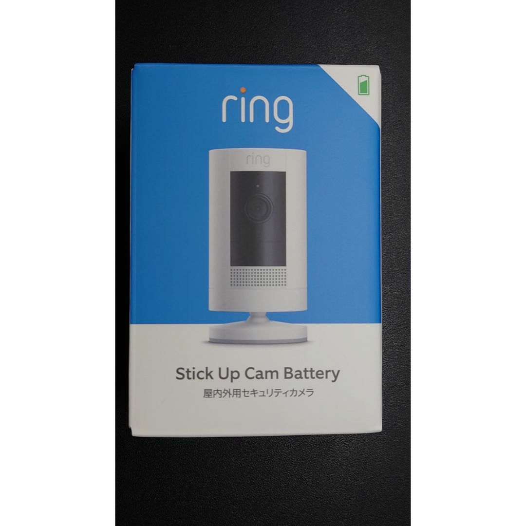 Amazon(アマゾン)の☆新品☆Ring Stick Up Cam Battery セキュリティカメラ スマホ/家電/カメラのカメラ(ビデオカメラ)の商品写真