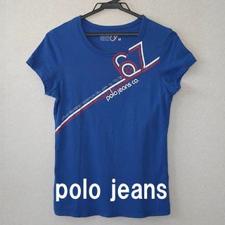 ポロ(POLO（RALPH LAUREN）)の★格安 PoloJeans(ポロジーンズ) Ｔシャツ ブルー★(Tシャツ(半袖/袖なし))