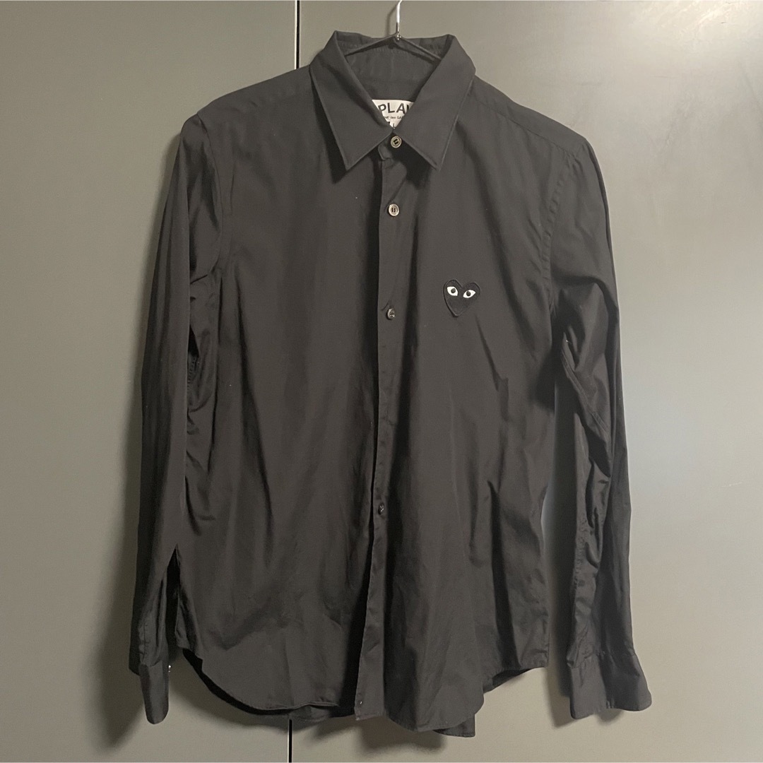 COMME des GARCONS(コムデギャルソン)のPLAY comme des garçon シャツ　レディース　L レディースのトップス(シャツ/ブラウス(長袖/七分))の商品写真