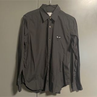 コムデギャルソン(COMME des GARCONS)のPLAY comme des garçon シャツ　レディース　L(シャツ/ブラウス(長袖/七分))