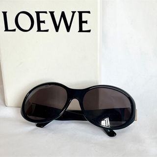 大人気】ロエベ LOEWE サングラス ブラック アナグラム 日焼け-