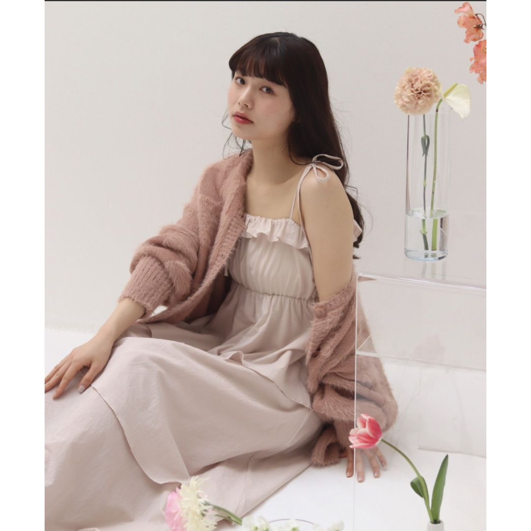 値下げ中】muguet tiered cotton cami opの通販 by Rina' shop｜ラクマ