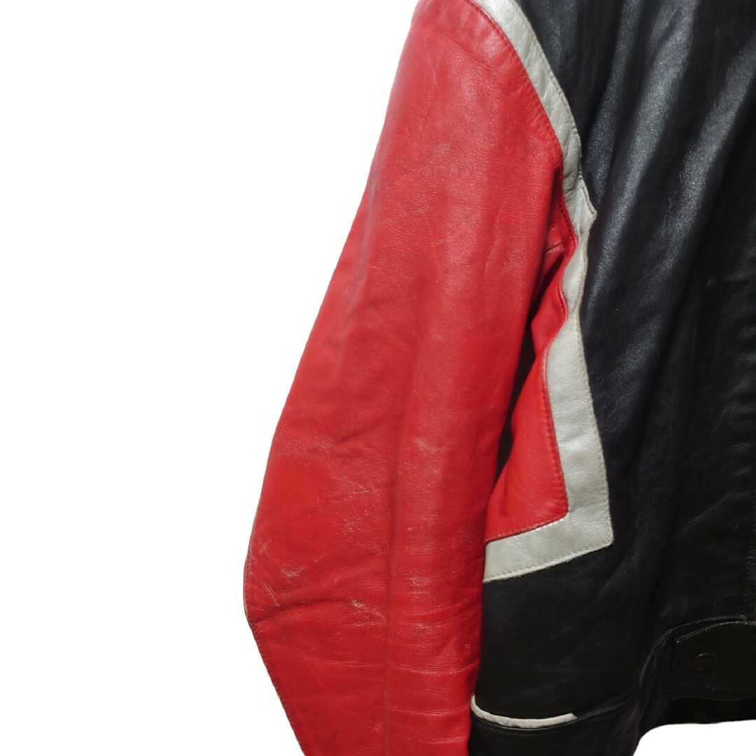 DAINESE】80's イタリア製 ライダース レザージャケット A1077の通販