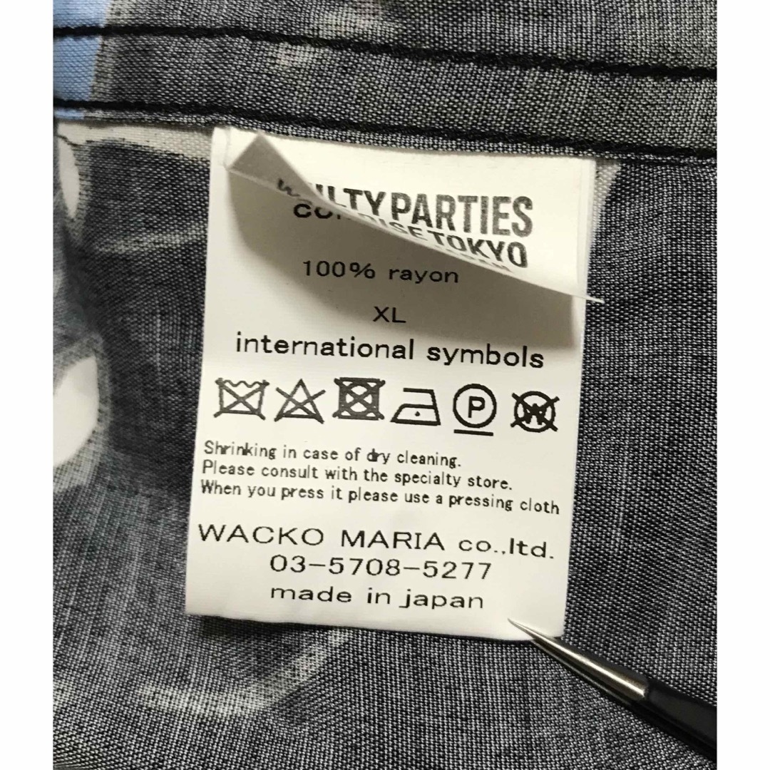 WACKO MARIA(ワコマリア)のワコマリア　百女柄　オープンシャツ メンズのトップス(シャツ)の商品写真